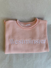 Load image into Gallery viewer, Girls’ Embroidered Roll-Neck Sweater
