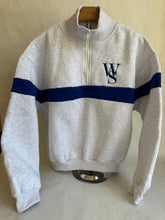 Load image into Gallery viewer, Women’s Half Zip Collared Sweatshirt

